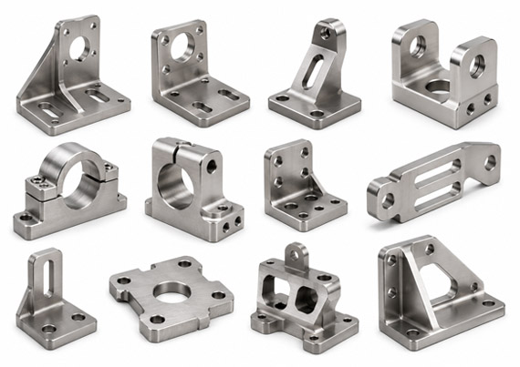 Custom Stainless Steel CNC Machining Brackets & Mounts Custom Stainless Steel CNC Machining Brackets & Mounts