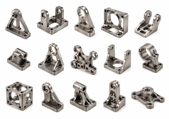 Custom Titanium CNC Machining Brackets & Mounts Custom Titanium CNC Machining Brackets & Mounts
