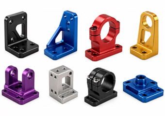 Custom Anodizing CNC Machining Brackets & Mounts Custom Anodizing CNC Machining Brackets & Mounts