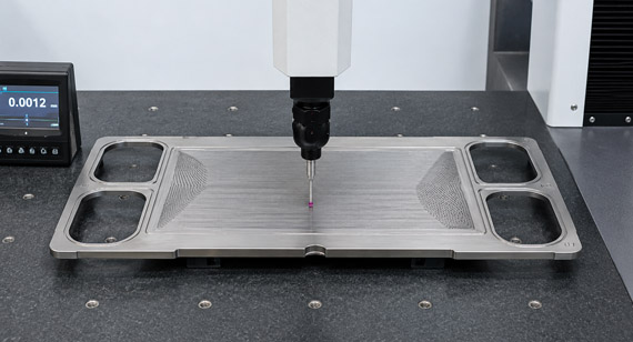 Flatness Inspection of CNC-Machined Titanium Alloy Parts