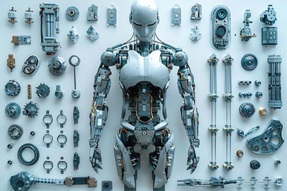 CNC Machined Robot Parts