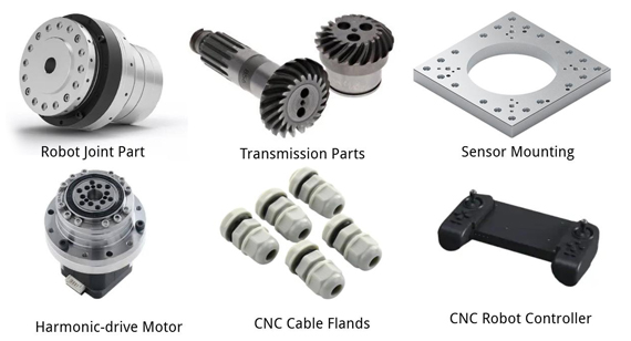 Custom Robot CNC Machined Parts
