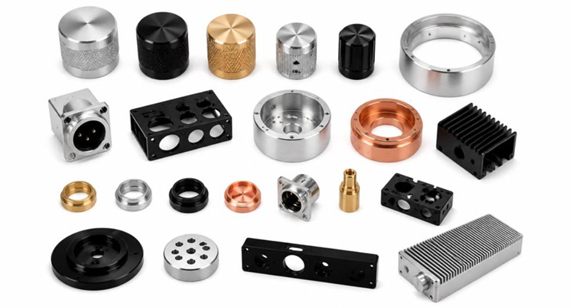 Custom Audio CNC Parts with Different Materials Custom Audio CNC Parts with Different Materials
