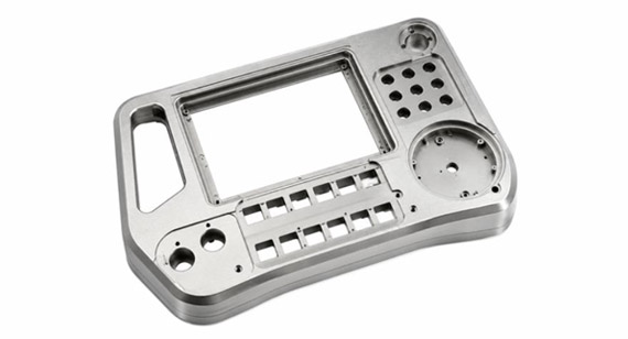 Custom CNC Machined Enclosure Component of Tabletop Interactive Gaming Console