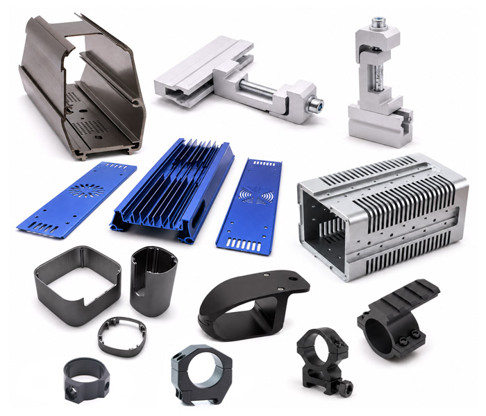 Custom CNC Aluminum Extrusion Machined Parts Services