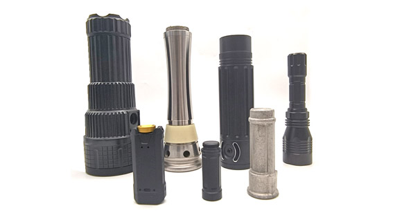 Surface Finishing for CNC Machined Flashlight Housing Surface Finishing for CNC Machined Flashlight Housing