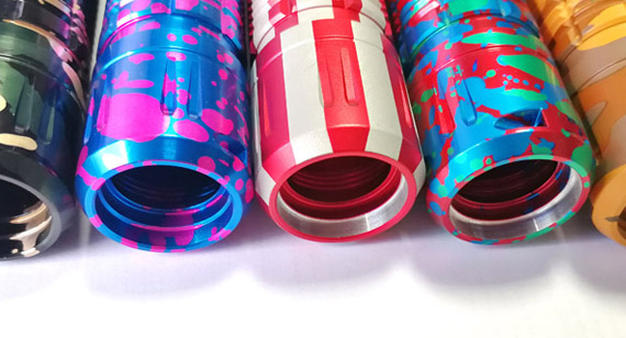 Custom CNC Machined Flashlight Housing Surface Finishing