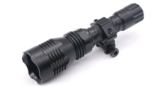 Custom CNC Machining Aluminum Alloy Flashlight Housing Body Shell
