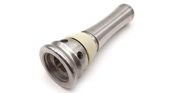 Stainless Steel CNC Machined Flashlight Housing Stainless Steel CNC Machined Flashlight Housing