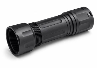 Hard Anodizing CNC Machined Flashlight Housings Hard Anodizing CNC Machined Flashlight Housings