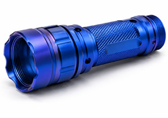 Color Anodizing CNC Machined Flashlight Housings Color Anodizing CNC Machined Flashlight Housings