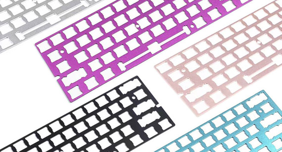 CNC Machined Mechanical Keyboard Keyboard Plate CNC Machined Mechanical Keyboard Keyboard Plate