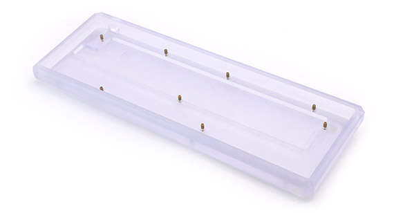 Acrylic CNC Machined Mechanical Keyboard Case Shell Acrylic CNC Machined Mechanical Keyboard Case Shell