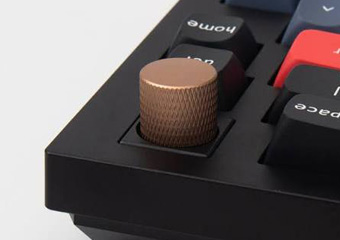 Custom CNC Machined Mechanical Keyboard Knob and Button