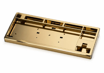 PVD Coating CNC Mechanical Keyboard Cases Shell Housing