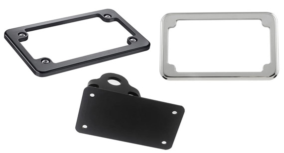Custom CNC Machined License Plate Bracket