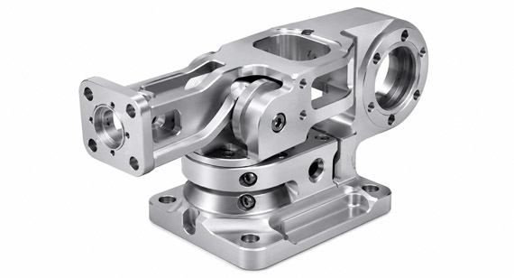Precision Aluminum Robotics Multi-Joint CNC Machined Brackets Mounts