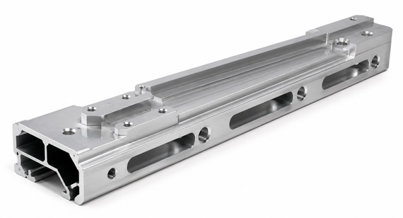 6005 Aluminum Extrusion CNC Machining for EV Battery Structural Parts
