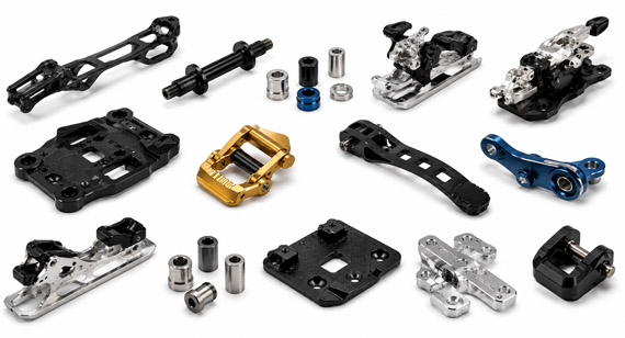 Custom Winter Sports CNC Machined Parts Custom Winter Sports CNC Machined Parts