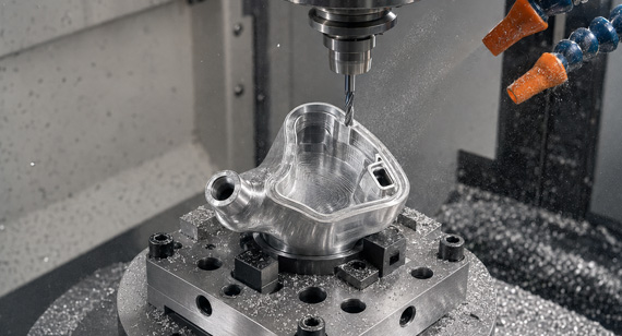 Precision Custom CNC Machining In-Ear Monitor Shells Housing ( IEM Shell ) Manufacturing