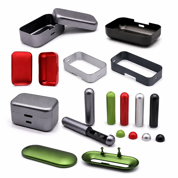 Custom CNC Machined Bluetooth Earphone Charging Case Housings