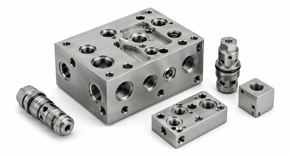 Zinc-Nickel Plating Carbon Steel Valve Nlocks CNC Machining Zinc-Nickel Plating Carbon Steel Valve Nlocks CNC Machining