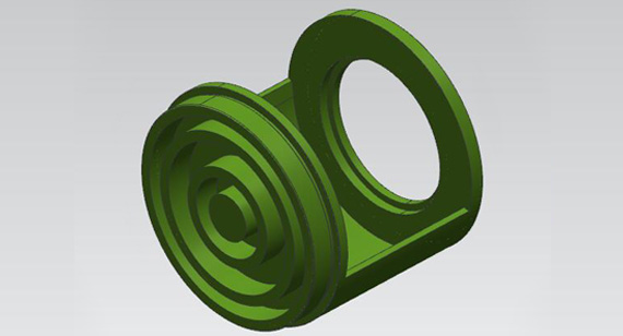 Precision CNC Turning of Herb Weed Grinder the Inner and Outer Diameters Precision CNC Turning of Herb Weed Grinder the Inner and Outer Diameters