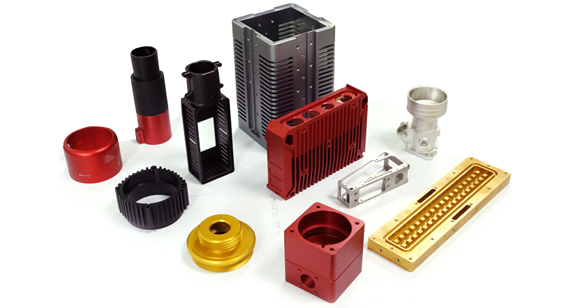 Anodized Aluminum CNC Machined Parts Anodized Aluminum CNC Machined Parts
