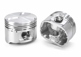 Custom 6061-T6 Aluminum CNC Machined Pistons