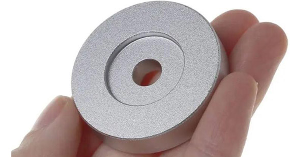 Matte Grain Finish by Aluminum Blasting CNC Machined Matte Grain Finish by Aluminum Blasting CNC Machined