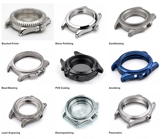 Surface Finishing for CNC Smart Watch Case Machining Surface Finishing for CNC Smart Watch Case Machining