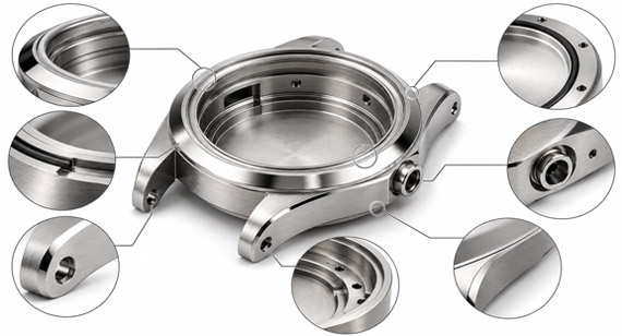 Key CNC Machining Features Affecting the Sealing and Appearance of Watch Case Assemblies Key CNC Machining Features Affecting the Sealing and Appearance of Watch Case Assemblies