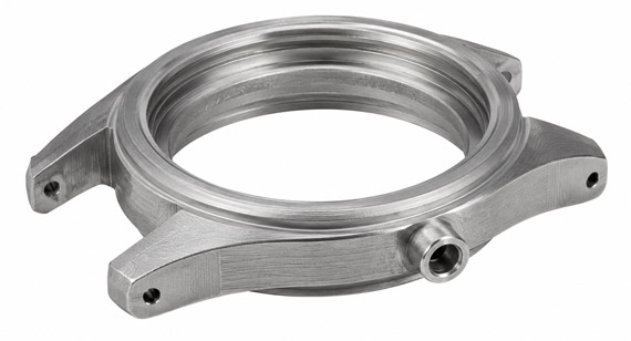 CNC Machined Stainless Steel Watch Case Before Polishing