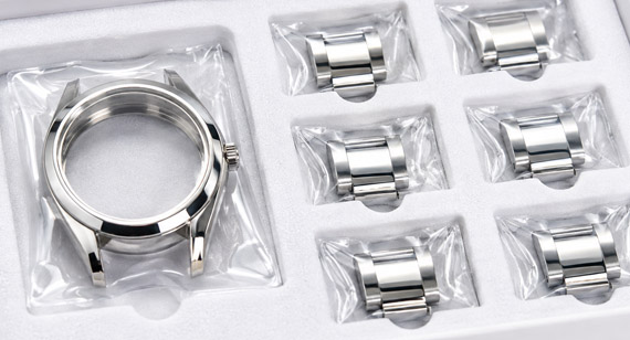 Protective Packaging for Polished CNC Machined Watch Cases and Bracelet Links