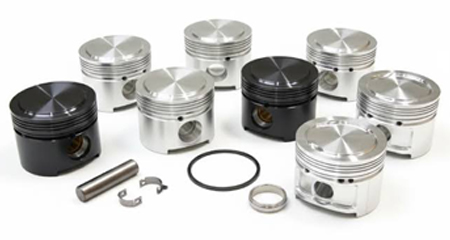 Custom CNC Machined Aluminum Pistons Surface Treatment Coordination