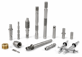 Precision CNC Machined Stainless Steel Shafts and Pins