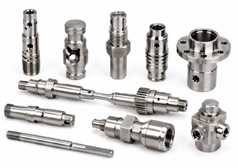 17-4PH Stainless Steel CNC Machined Shafts and Valve Components