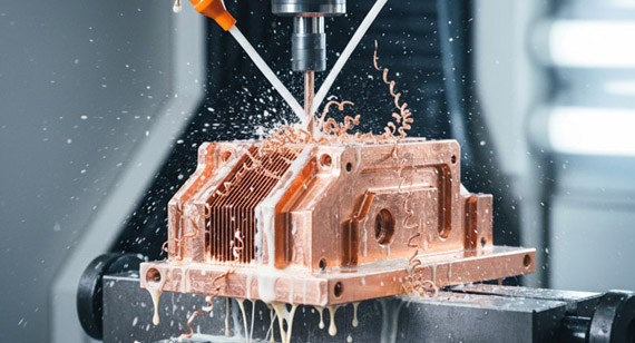 Custom Copper CNC Machining Parts Manufacturing Custom Copper CNC Machining Parts Manufacturing