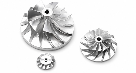 Precision Impeller 5- Axis CNC Machining Parts