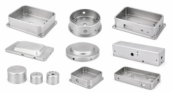 Aluminum Housings Deep Drawing CNC Machining Parts Aluminum Housings Deep Drawing CNC Machining Parts