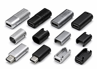 Custom Consumer Electronics CNC USB C housings Machining
