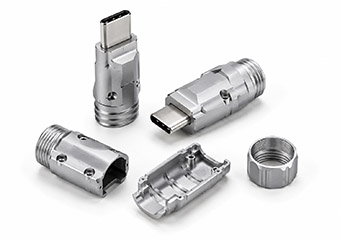 Industrial Equipment Custom CNC USB-C Metal Housings Machining