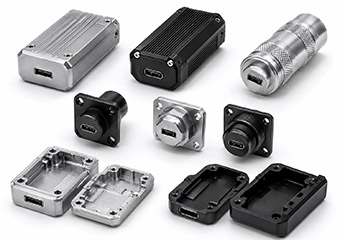 Test & Measurement Equipment Custom CNC USB-C Metal Housings Machining