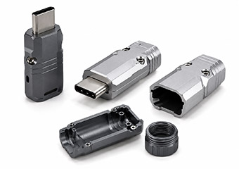 Industrial Automation & Robotics Custom CNC USB-C Metal Housings Machining