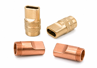 Custom CNC Machining Copper & Brass USB Type C Metal Housing