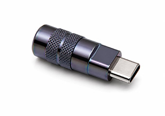 Custom CNC Machining PVD USB Type C Metal Housing
