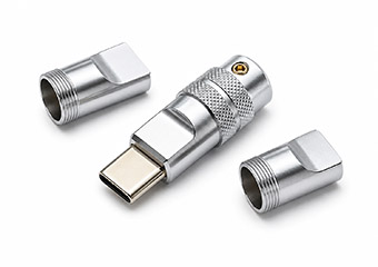 Custom CNC Machining Polishing USB Type C Metal Housing