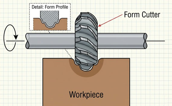 Form Milling Process