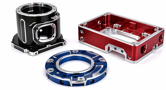 High-Gloss Machining After Anodizing CNC Machining Parts