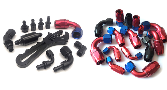 Types and Sizes of CNC AN Fittings Types and Sizes of CNC AN Fittings